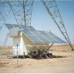 Passive conditioning shelter with solar panels